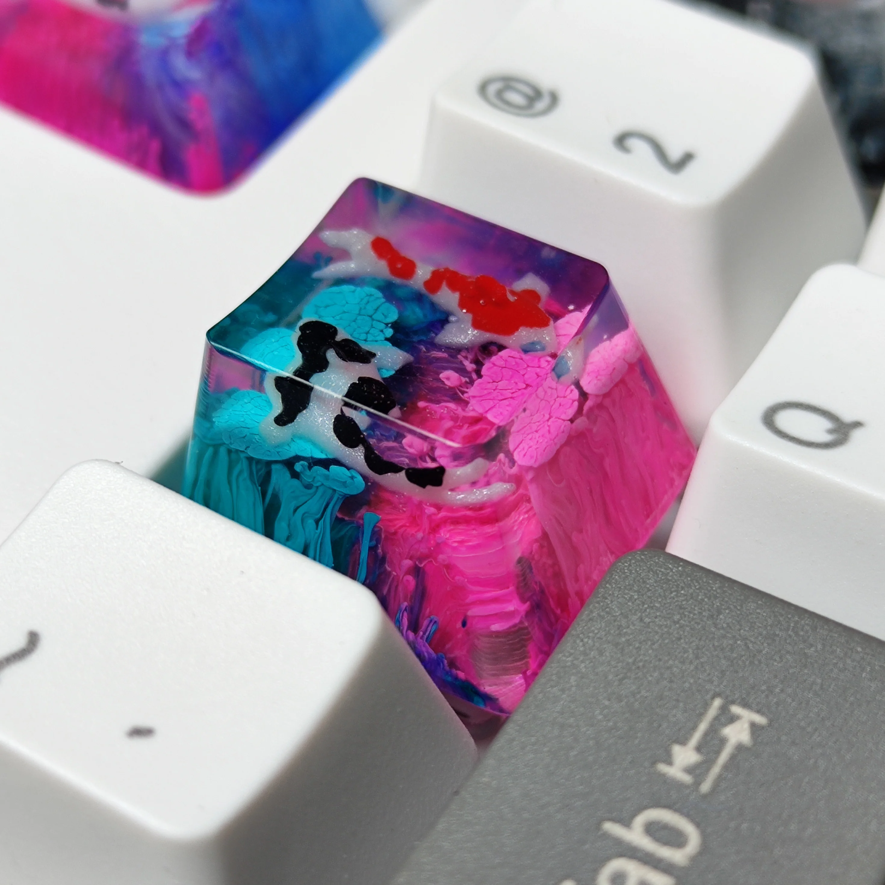 YUNZII Koi Fish Resin Artisan Keycaps - Image 12
