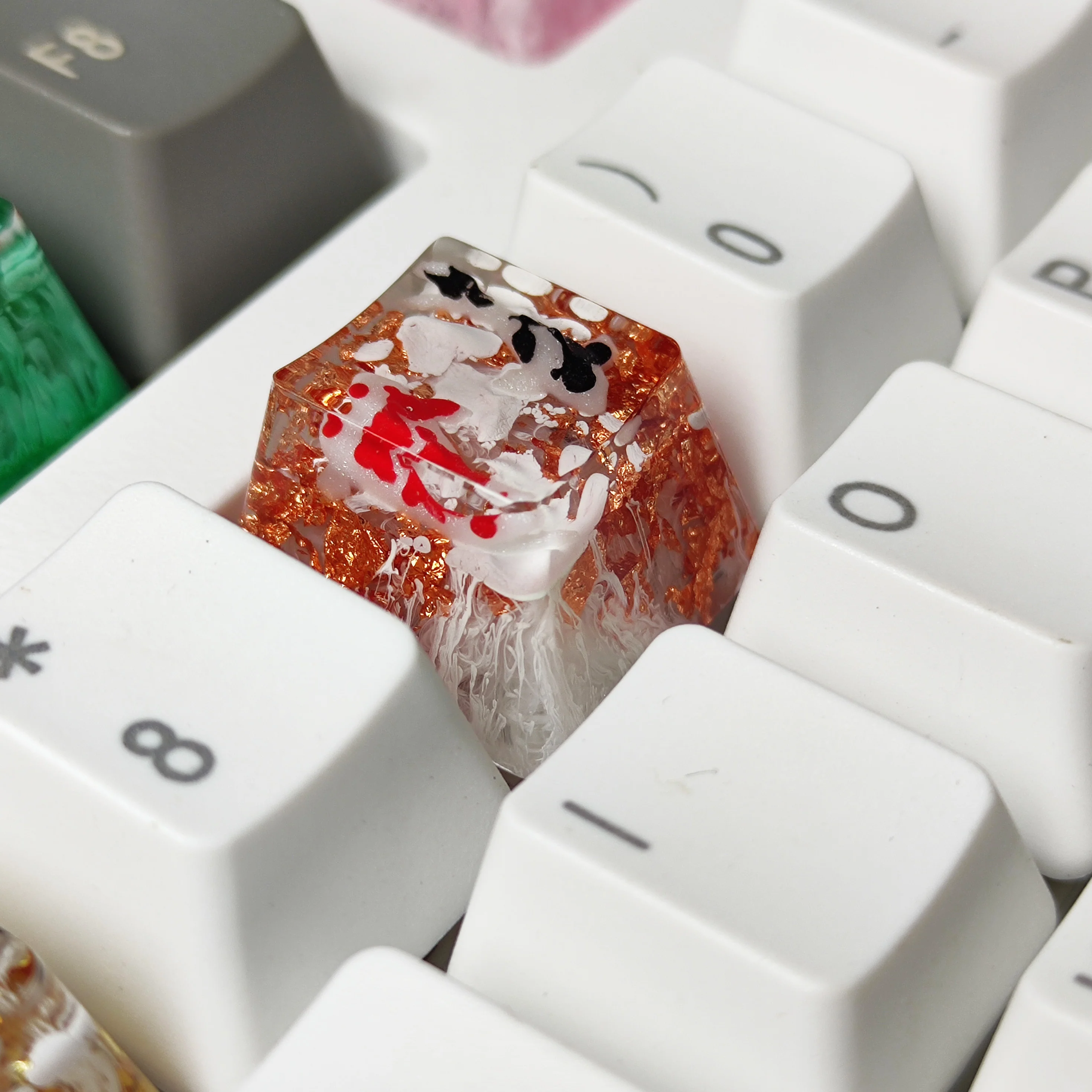 YUNZII Koi Fish Resin Artisan Keycaps - Image 5