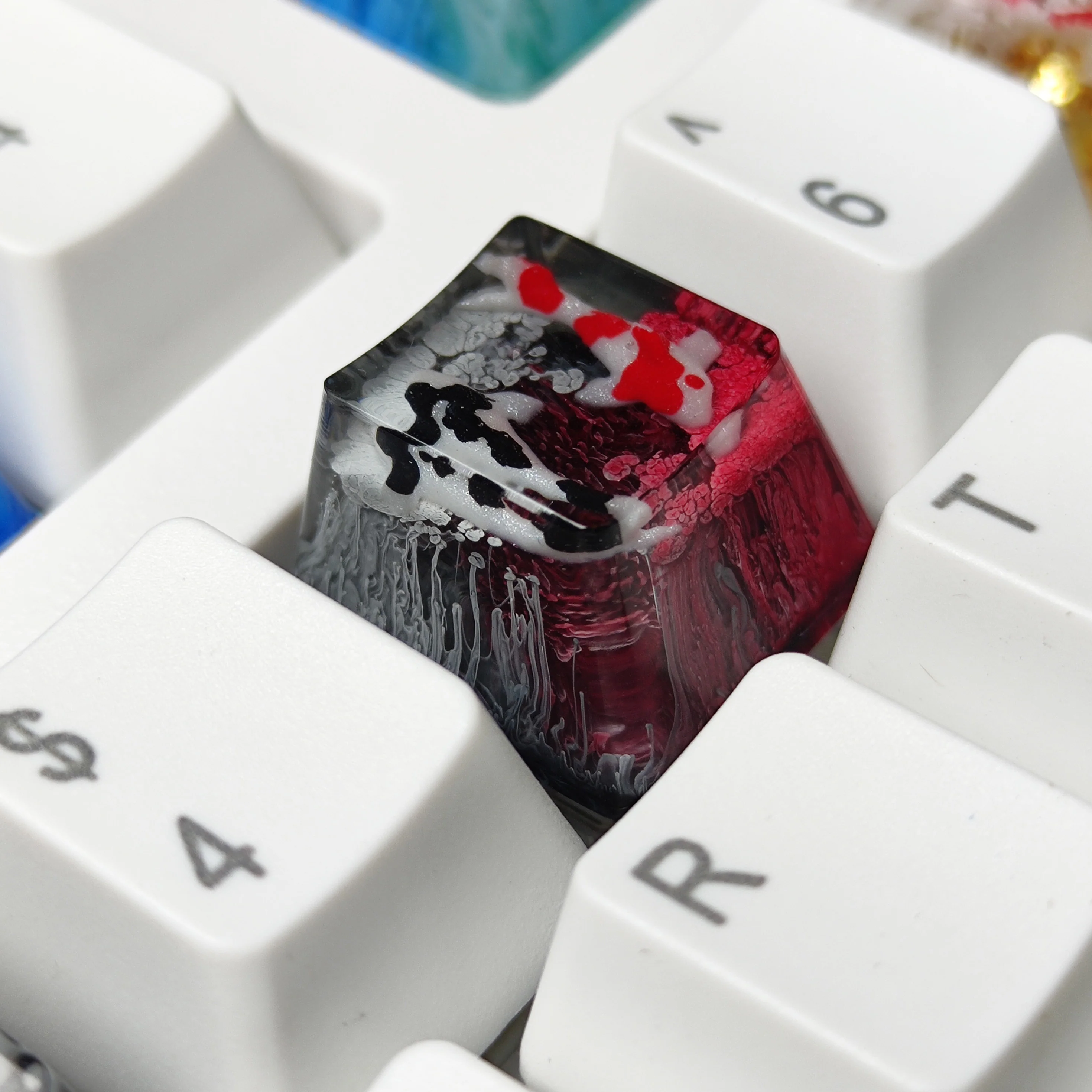 YUNZII Koi Fish Resin Artisan Keycaps - Image 8