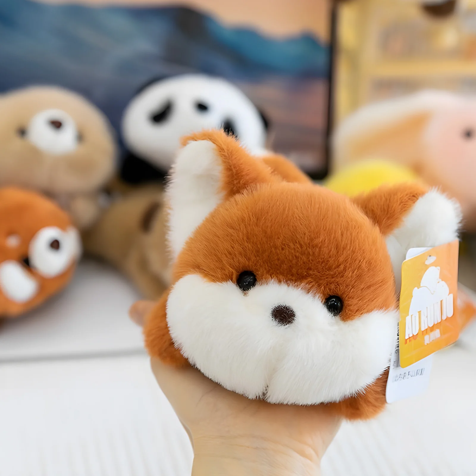 YUNZII Fluffy Animals Small Palm Rest Ornaments - Image 7