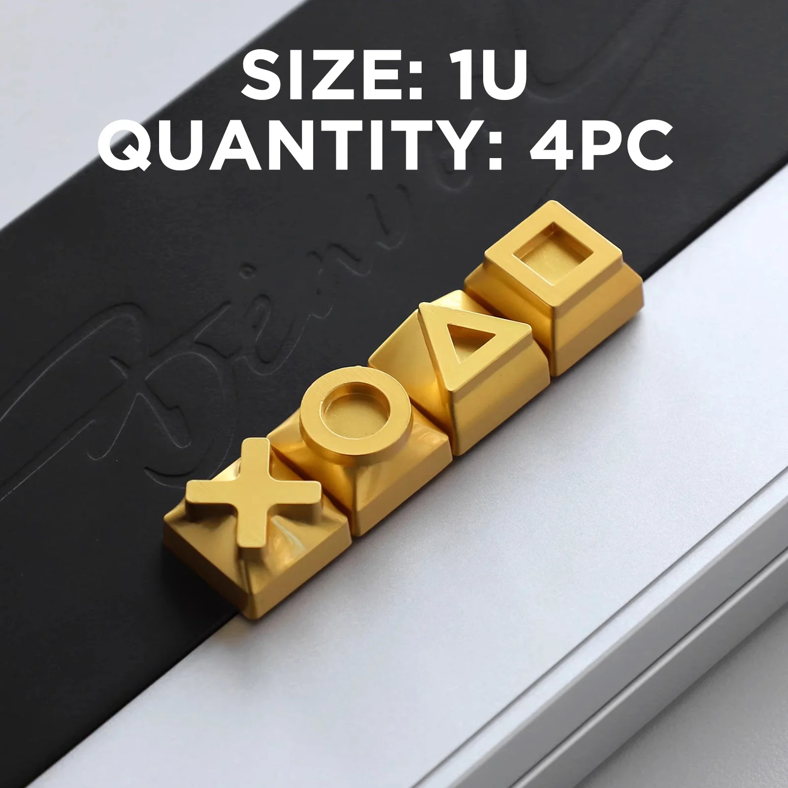 YUNZII Geometric Zinc Artisan Keycap - Image 2