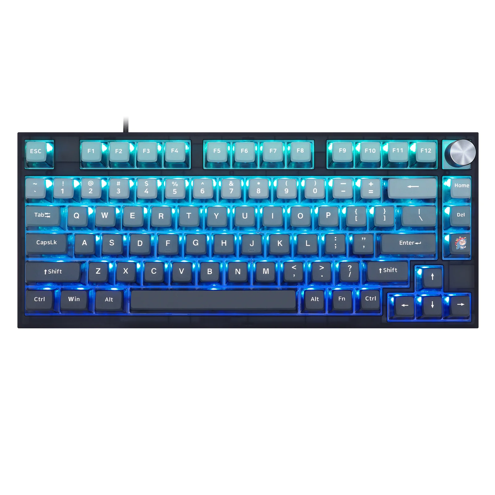 YUNZII Gradient Blue Keycap Set - Image 4