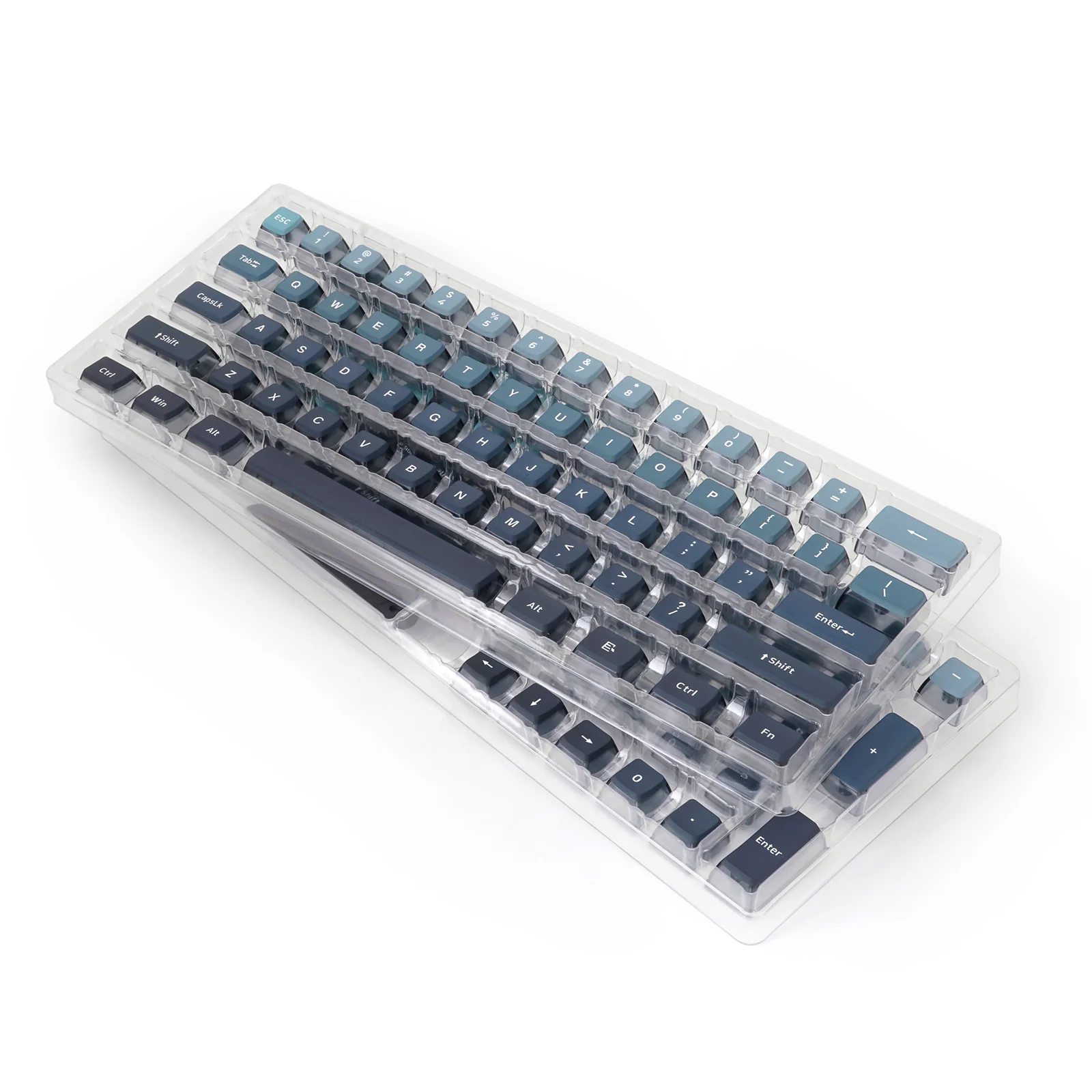 YUNZII Gradient Blue Keycap Set - Image 7