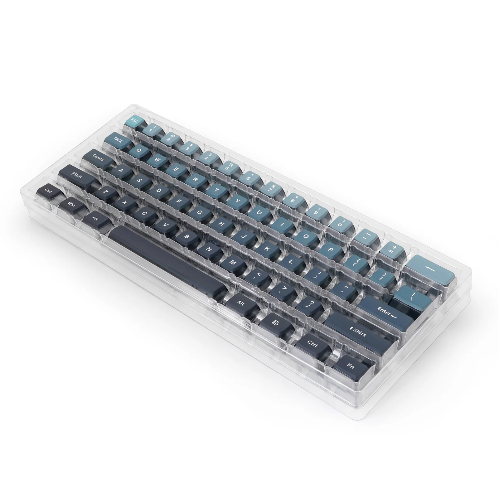 YUNZII Gradient Blue Keycap Set - Image 8