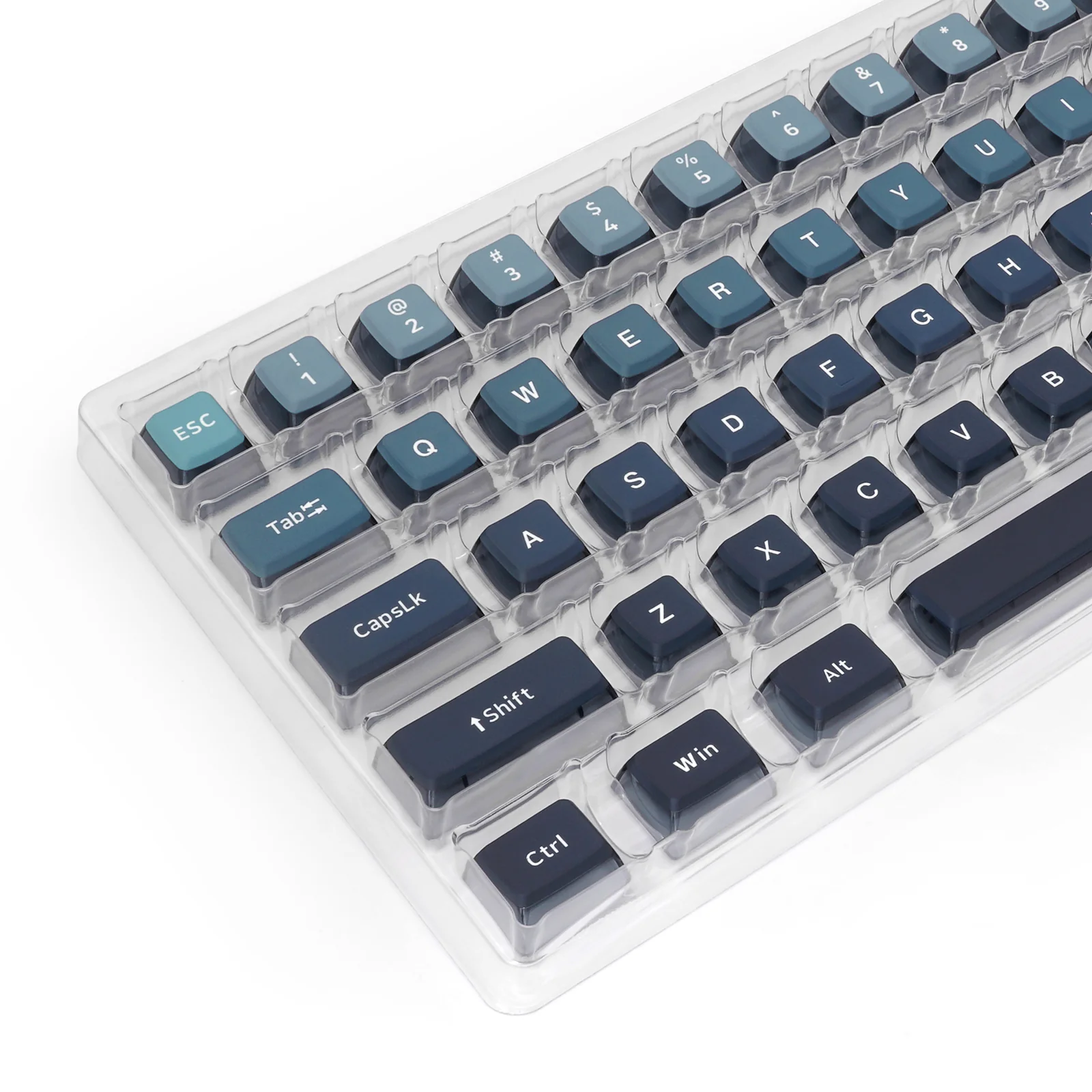 YUNZII Gradient Blue Keycap Set - Image 9