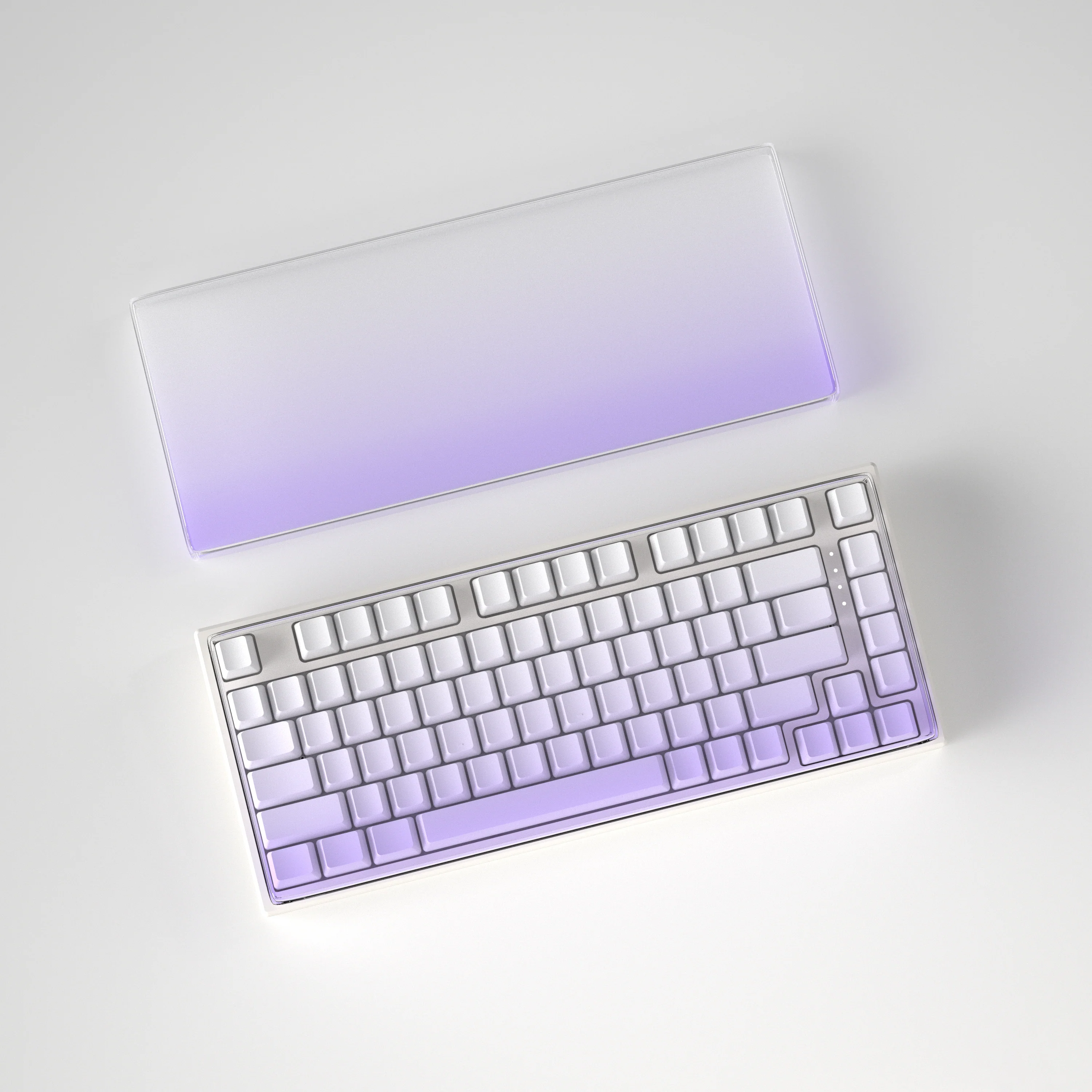 YUNZII Gradient Transparent Acrylic Keyboard Dust Cover - Image 9