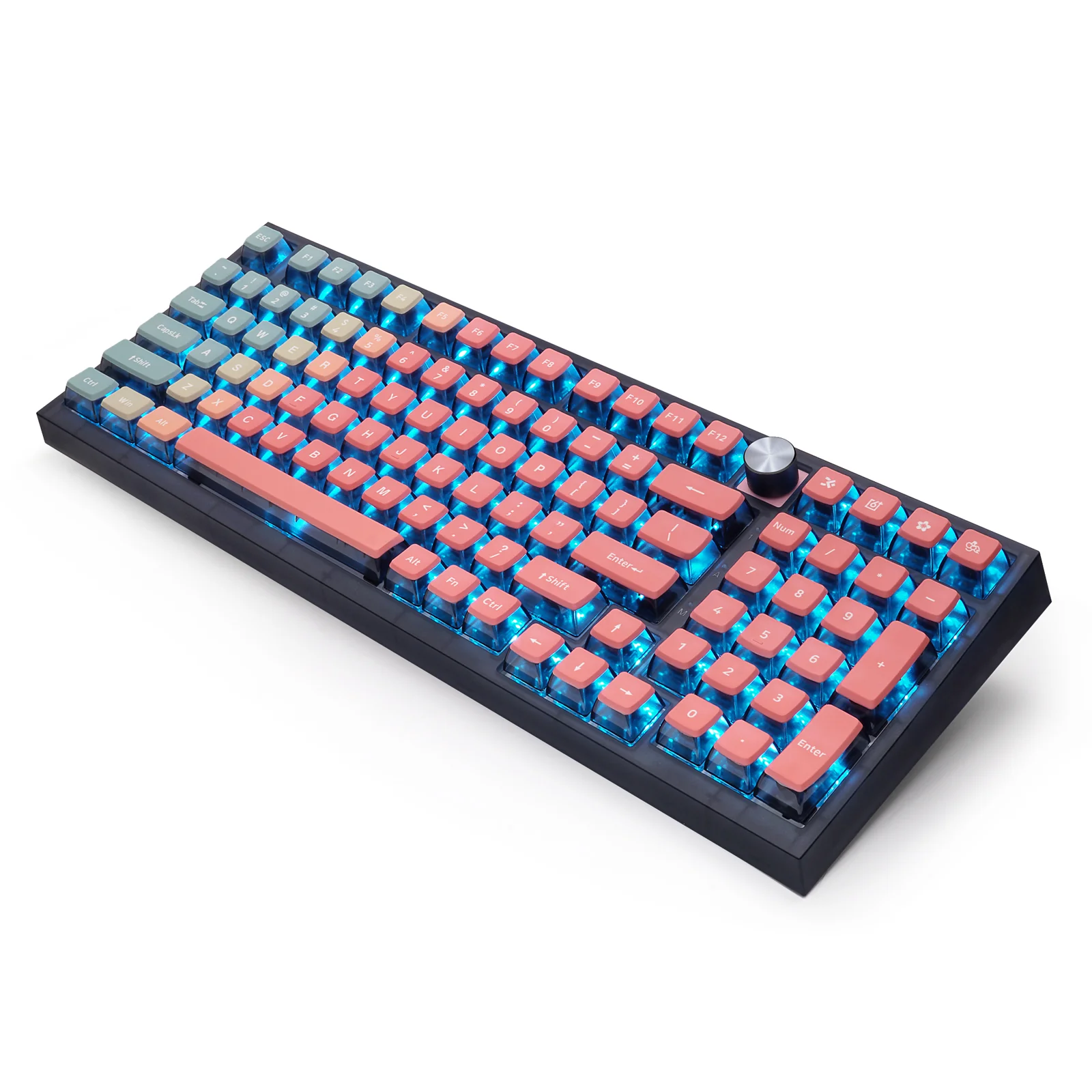 YUNZII Gradient Pink Keycap Set - Image 3