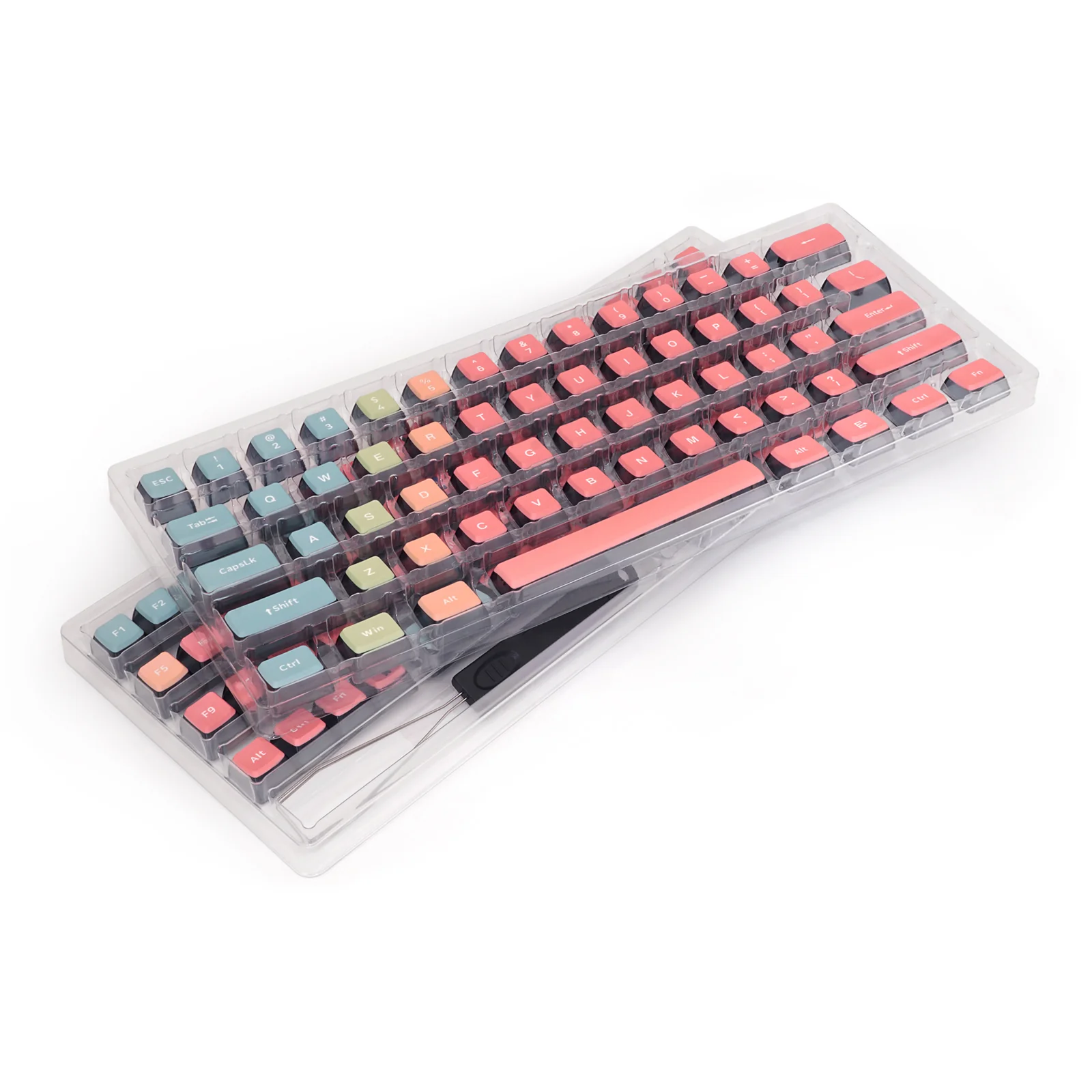 YUNZII Gradient Pink Keycap Set - Image 8