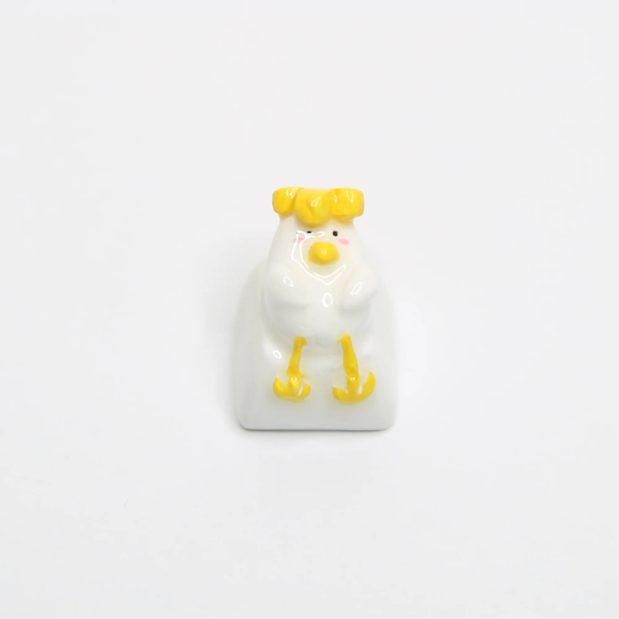 YUNZII Handmade Artisan Clay Keycaps - Duck - Image 3