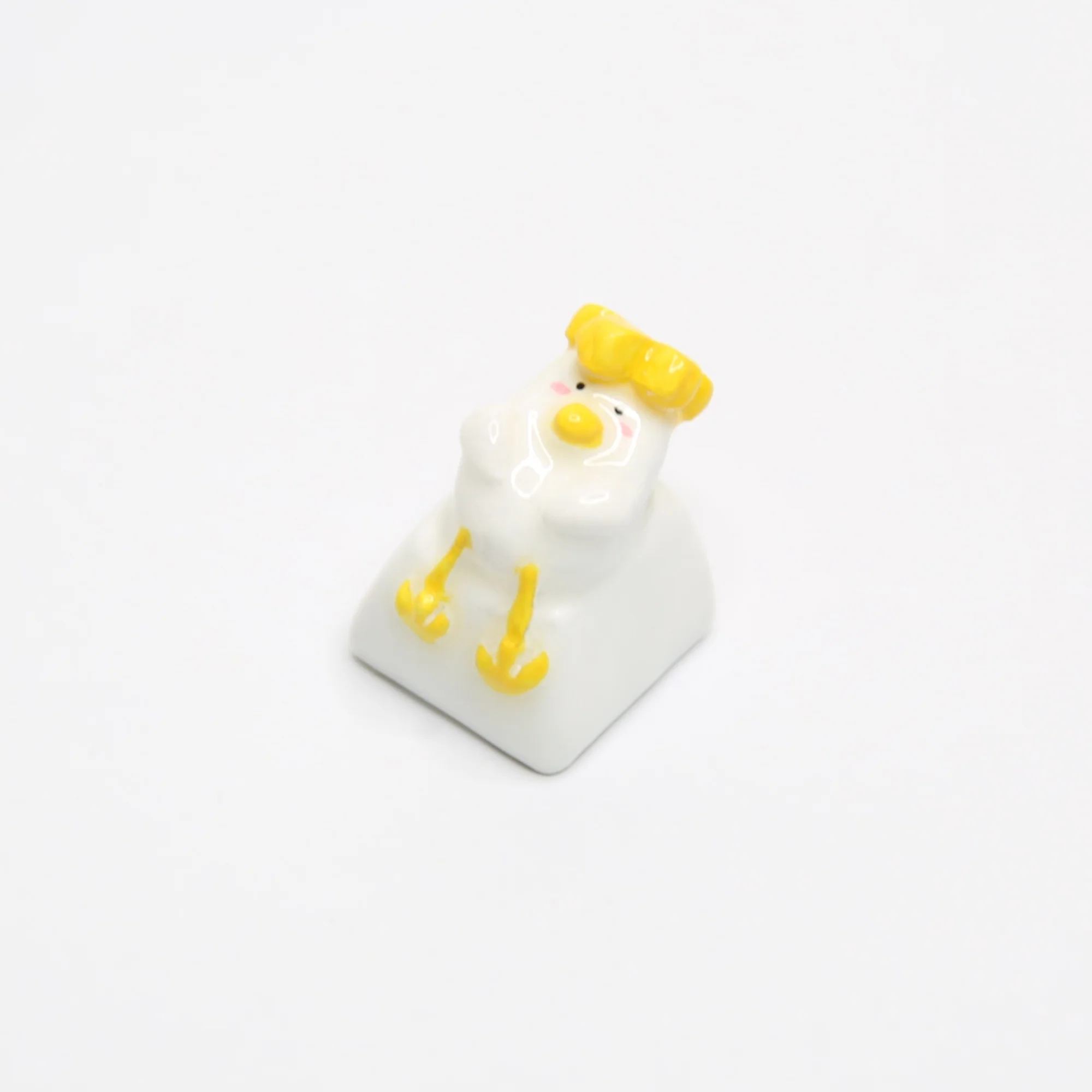 YUNZII Handmade Artisan Clay Keycaps - Duck - Image 4