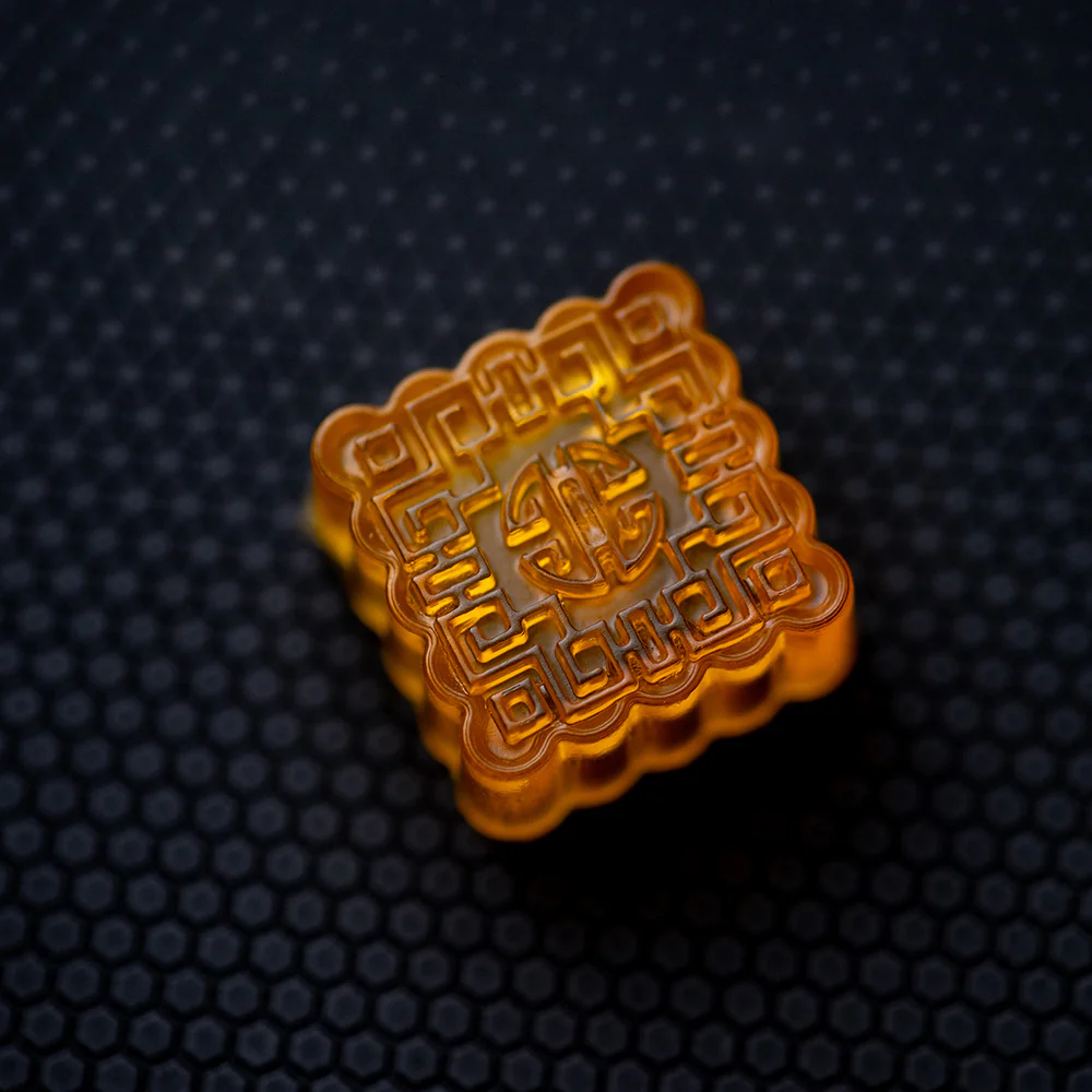 YUNZII Handmade Artisan Keycap - Mooncake - Image 4