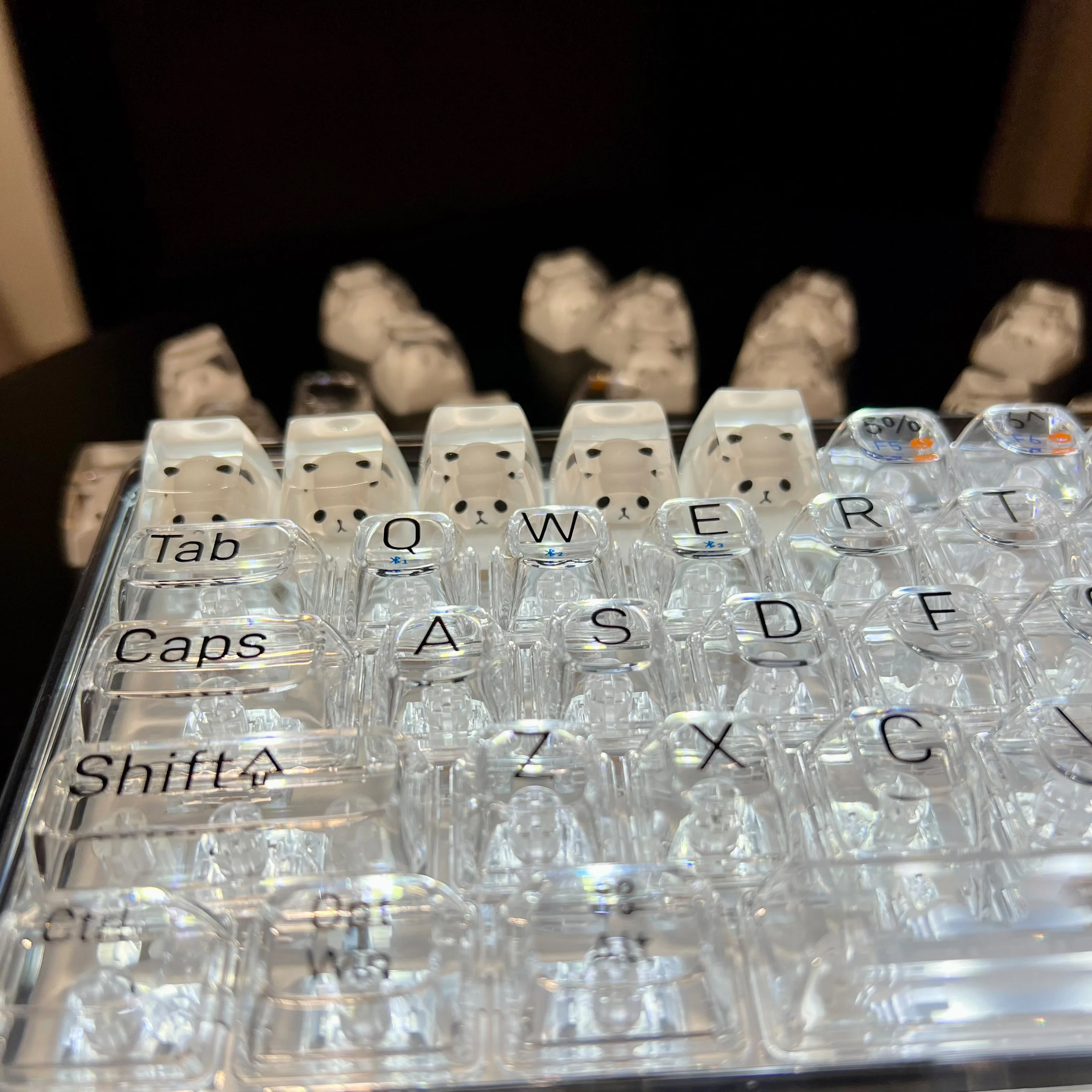 YUNZII Handmade Artisan Keycap - Panda - Image 8