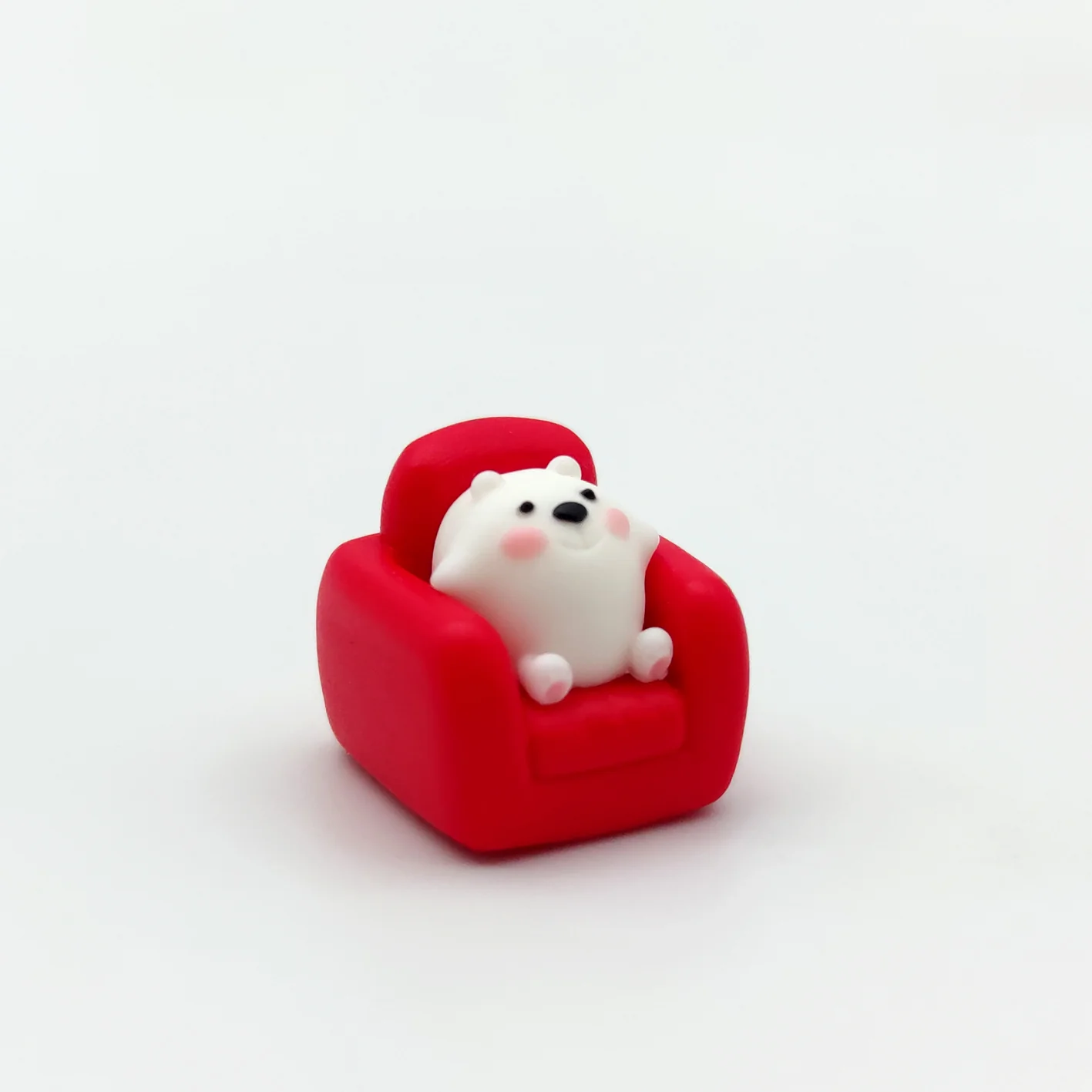 YUNZII Handmade Artisan Keycap - Sofa Bear - Image 21