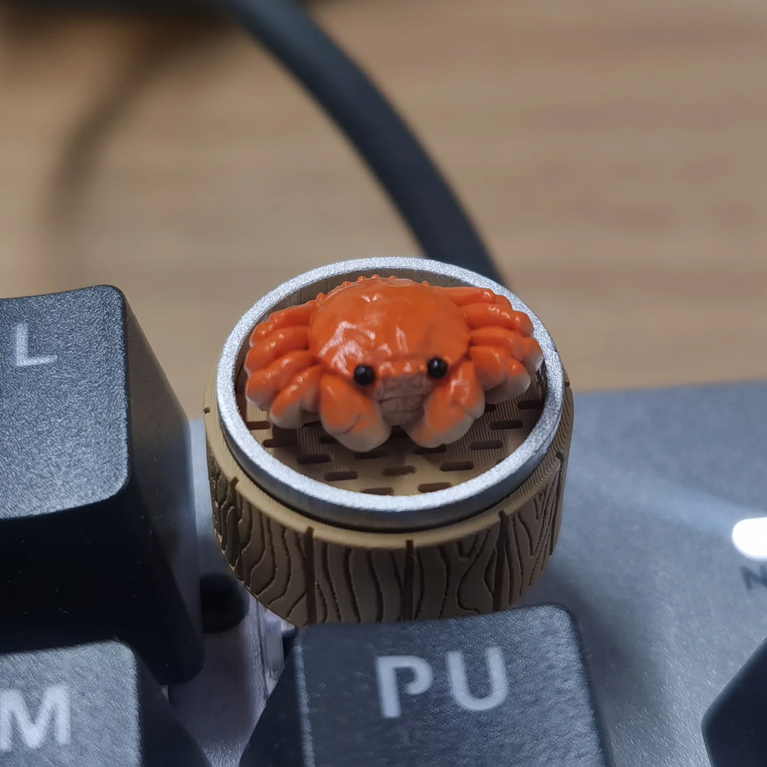 YUNZII Handmade Crab Artisan Keycap - Image 6