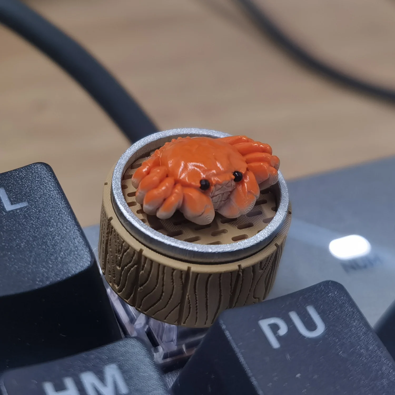 YUNZII Handmade Crab Artisan Keycap - Image 8