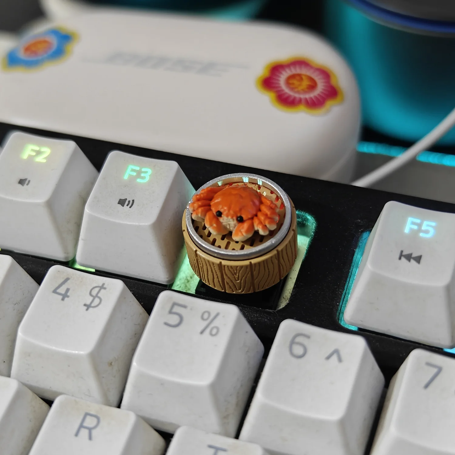 YUNZII Handmade Crab Artisan Keycap - Image 9