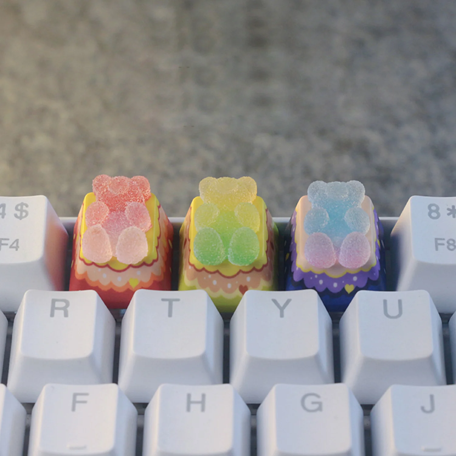 YUNZII Handmade Lovely Artisan Keycap - Image 3
