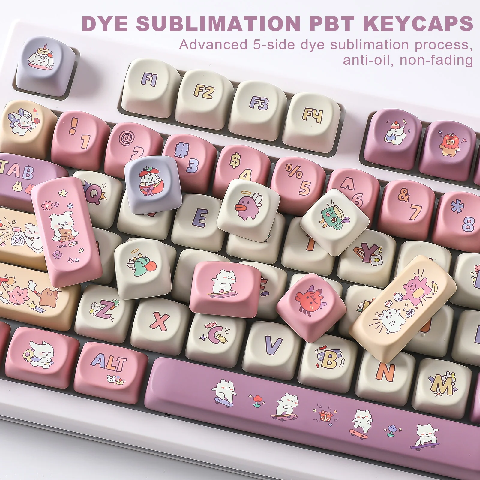 YUNZII Happy Life SOA Profile Keycap Set - Image 6