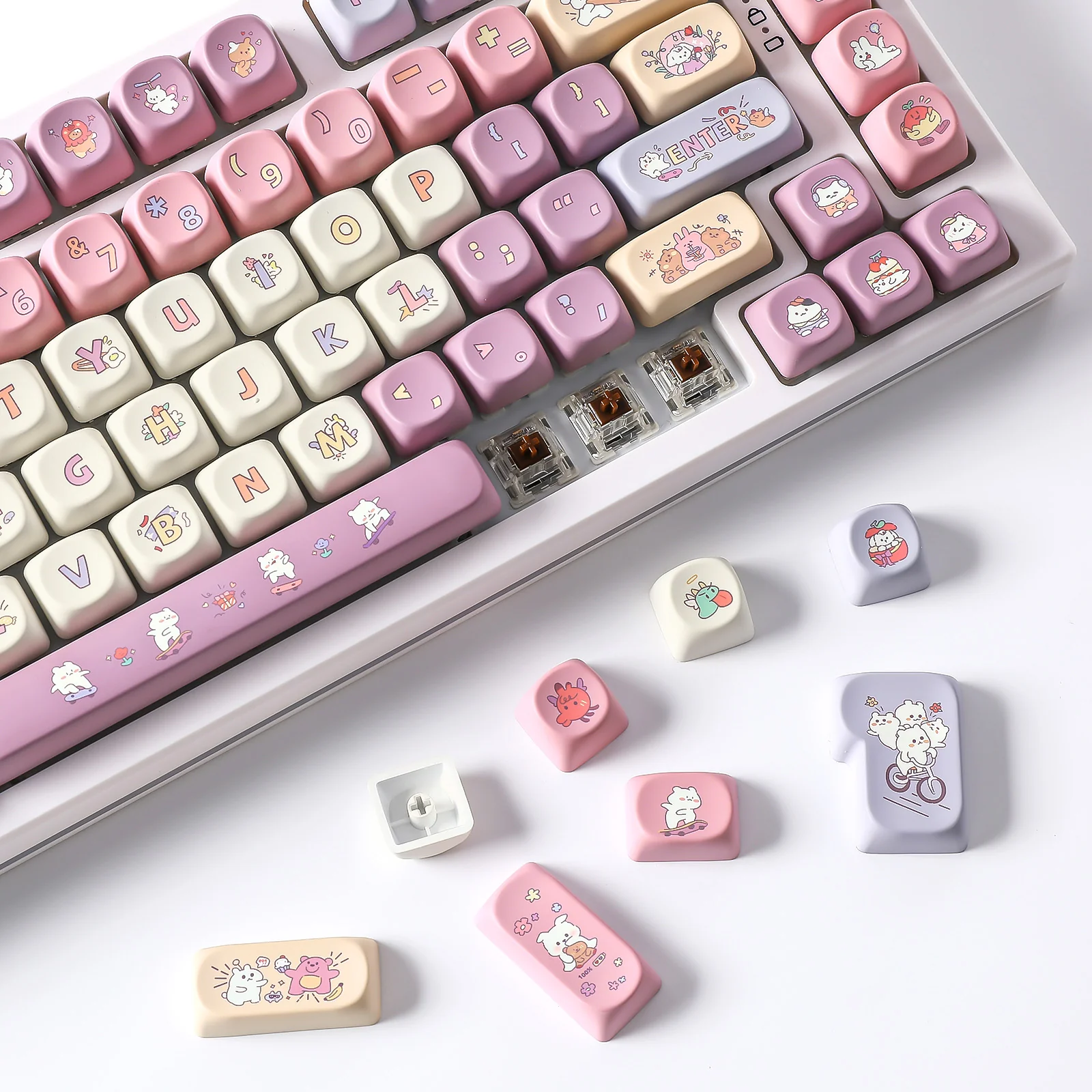 YUNZII Happy Life SOA Profile Keycap Set - Image 8