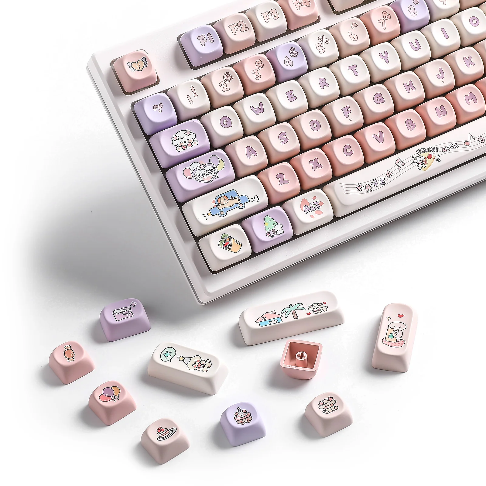 YUNZII Happy Puppy MOA Profile Keycap Set - Image 10