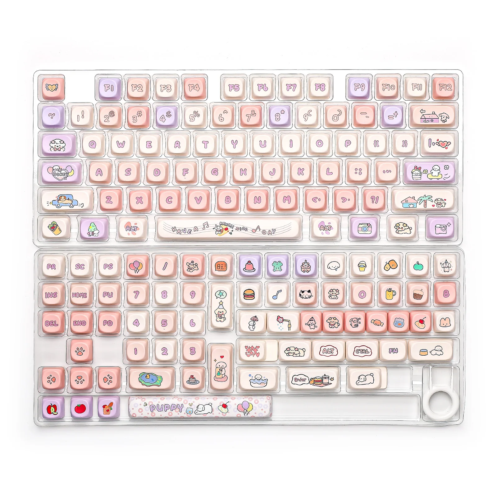 YUNZII Happy Puppy MOA Profile Keycap Set - Image 11
