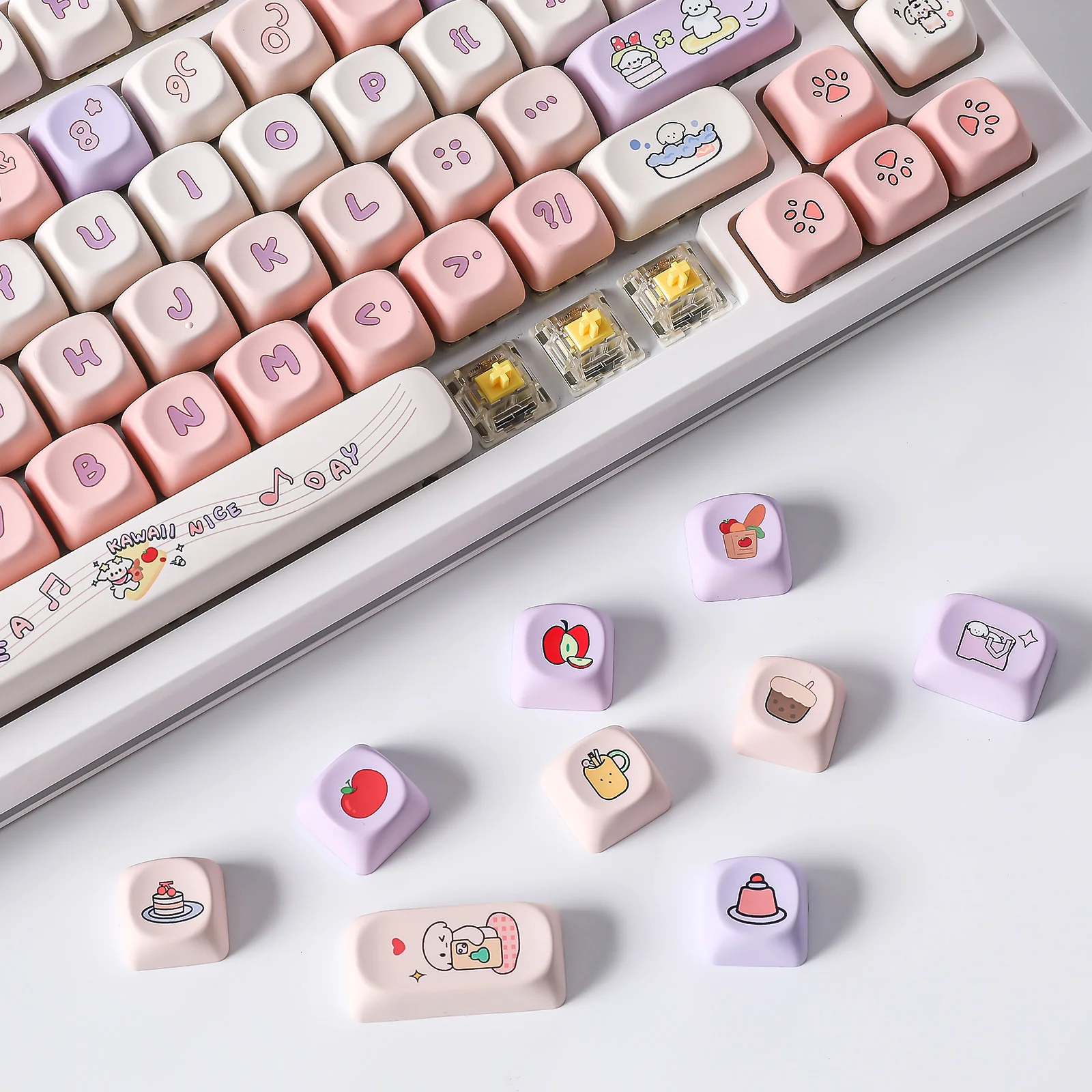 YUNZII Happy Puppy MOA Profile Keycap Set - Image 8
