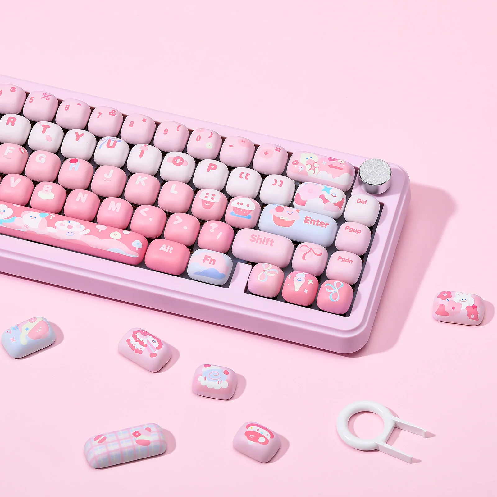 YUNZII Ice Cream MOG Profile Keycap Set - Image 10