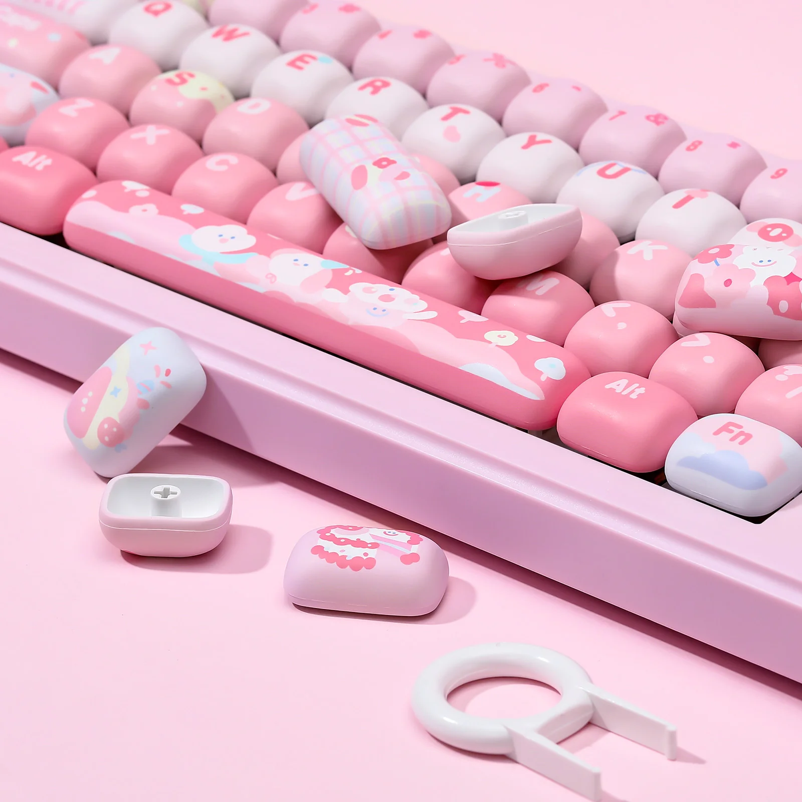 YUNZII Ice Cream MOG Profile Keycap Set - Image 11
