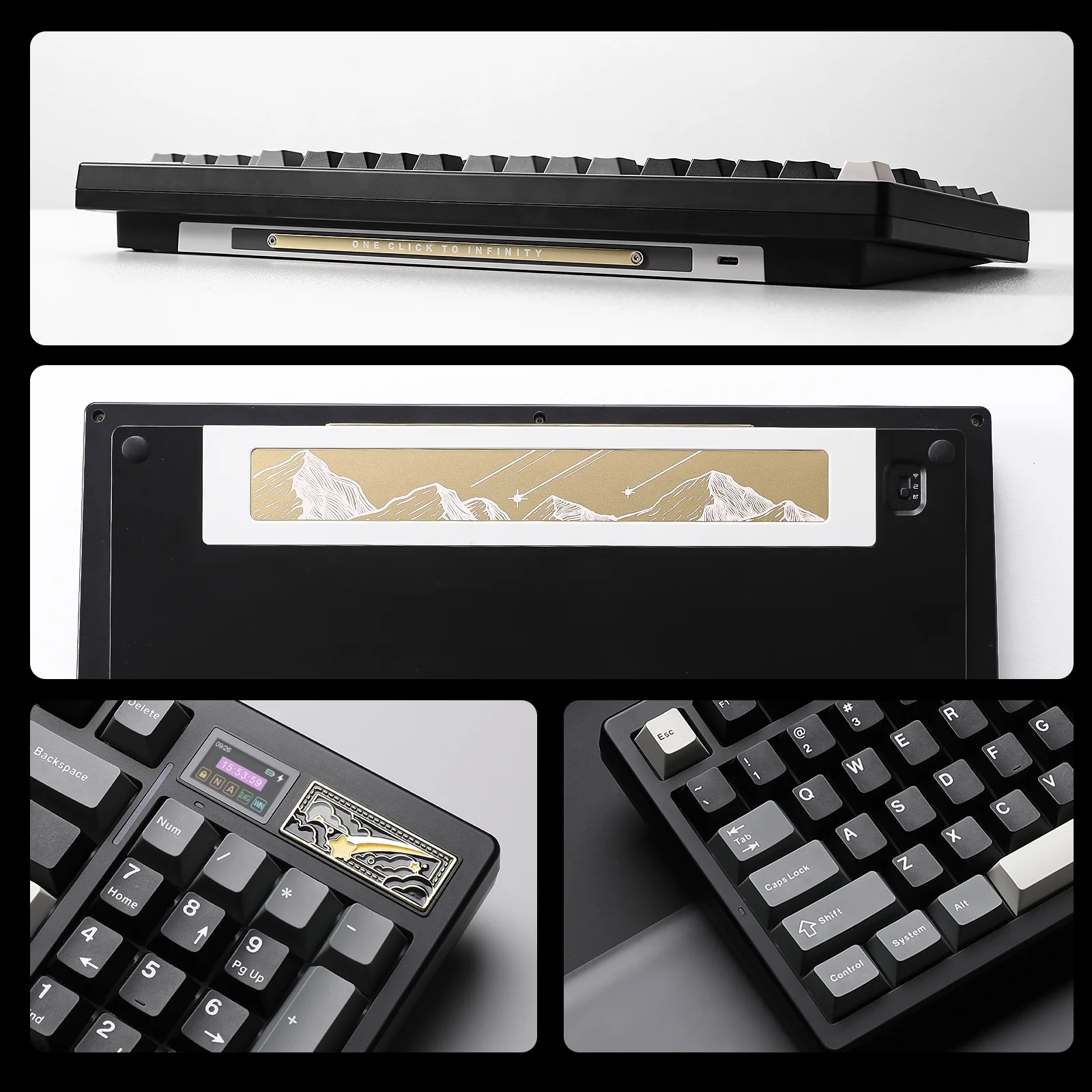 YUNZII IF99 QMK/VIA Full Size LCD Mechanical Keyboard - Image 10