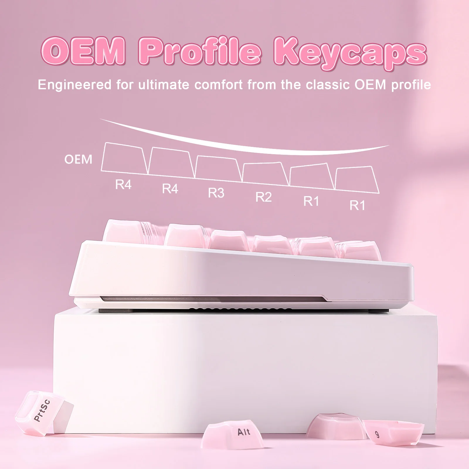 YUNZII Jelly OEM Profile Keycap Set - Image 5