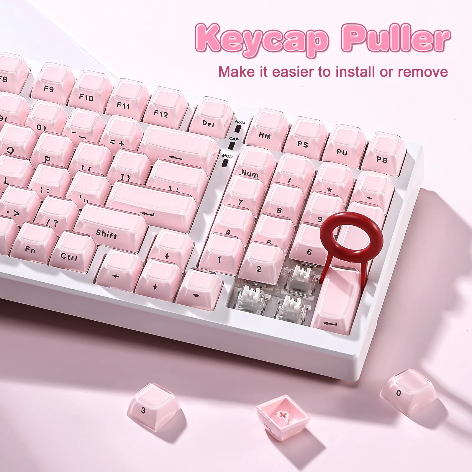 YUNZII Jelly OEM Profile Keycap Set - Image 7