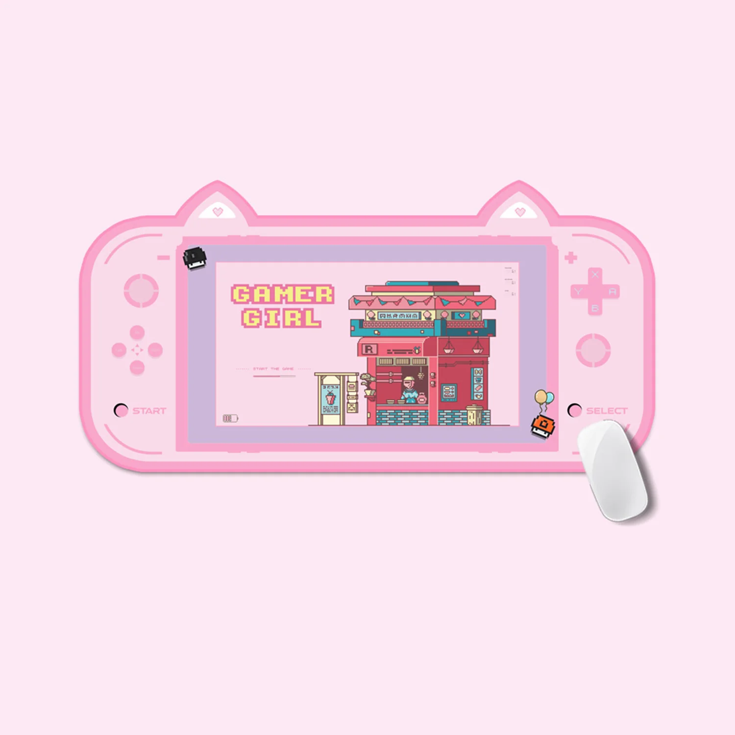 YUNZII Keynovo Gaming Shaped Mouse Mat Desk Pad - Image 2
