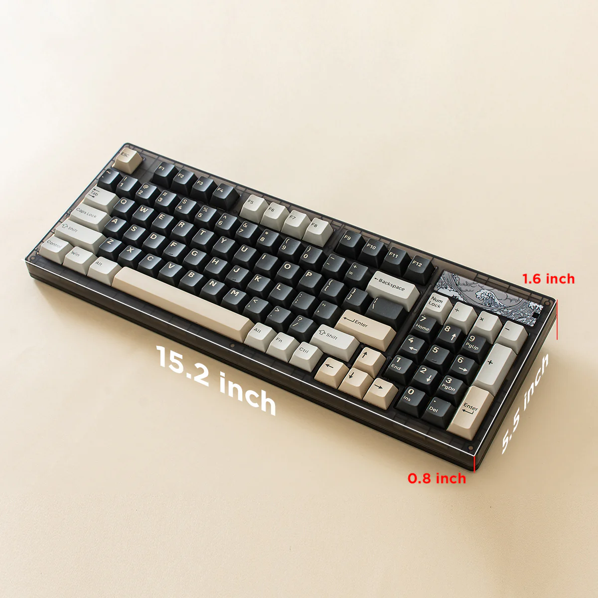 YUNZII Keynovo IF98 Pro Wireless Keyboard - Image 8
