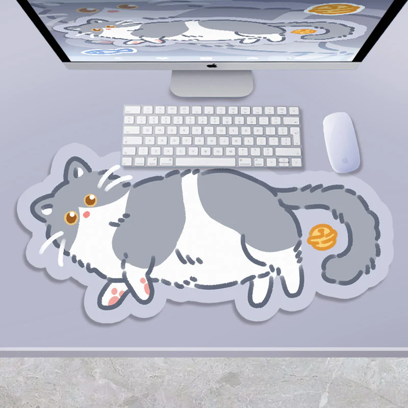 YUNZII Keynovo Shaped Mouse Mat Desk Pad - Image 10
