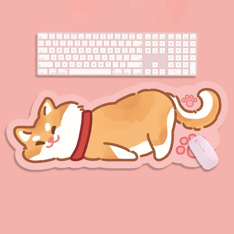 YUNZII Keynovo Shaped Mouse Mat Desk Pad - Image 11