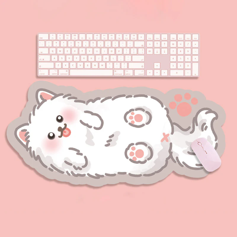 YUNZII Keynovo Shaped Mouse Mat Desk Pad - Image 8