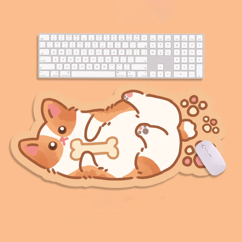 YUNZII Keynovo Shaped Mouse Mat Desk Pad - Image 9