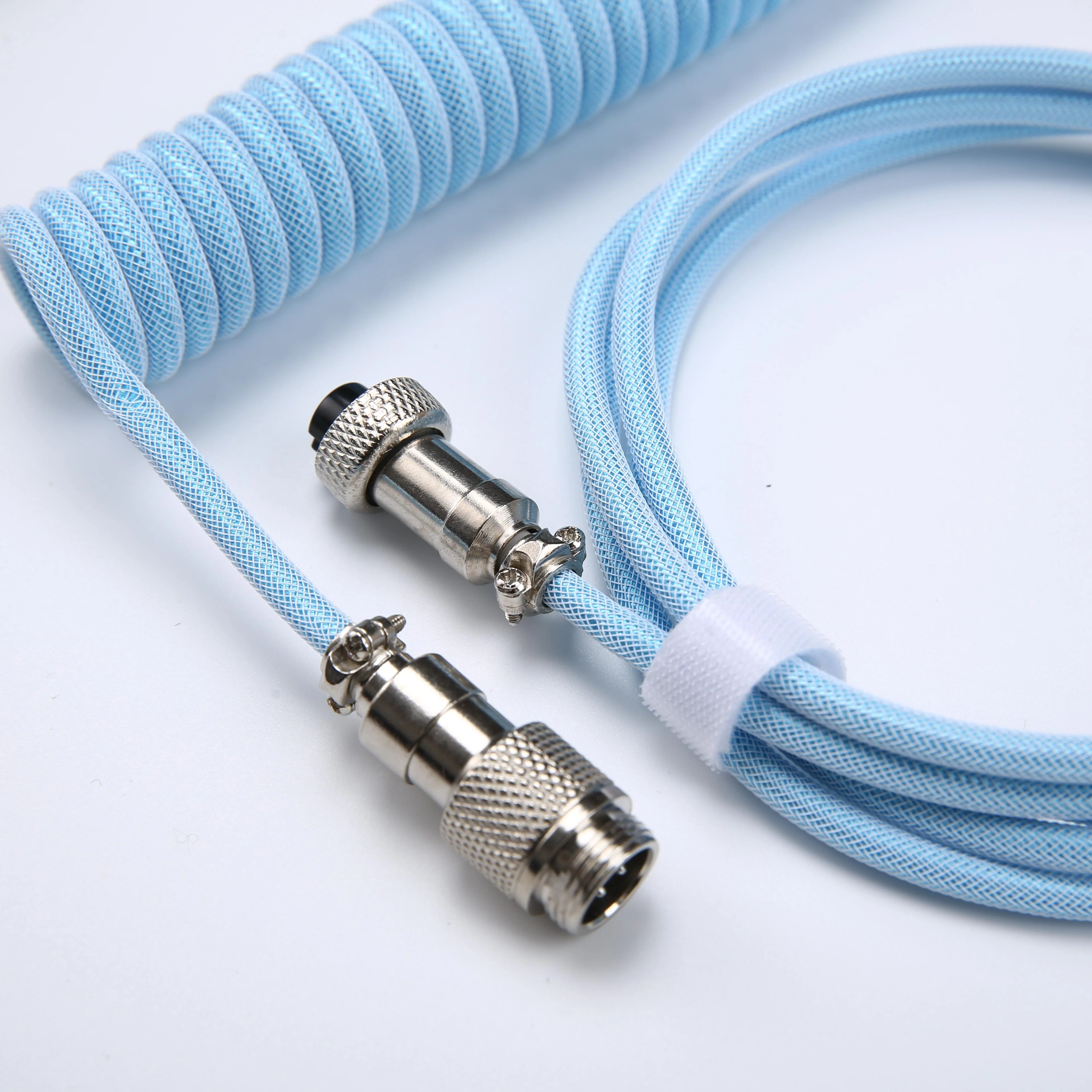 YUNZII Keynovo V3 Coiled Keyboard Cable with Aviator USB Cable for Type-C Mechanical Gaming Keyboard - Image 11