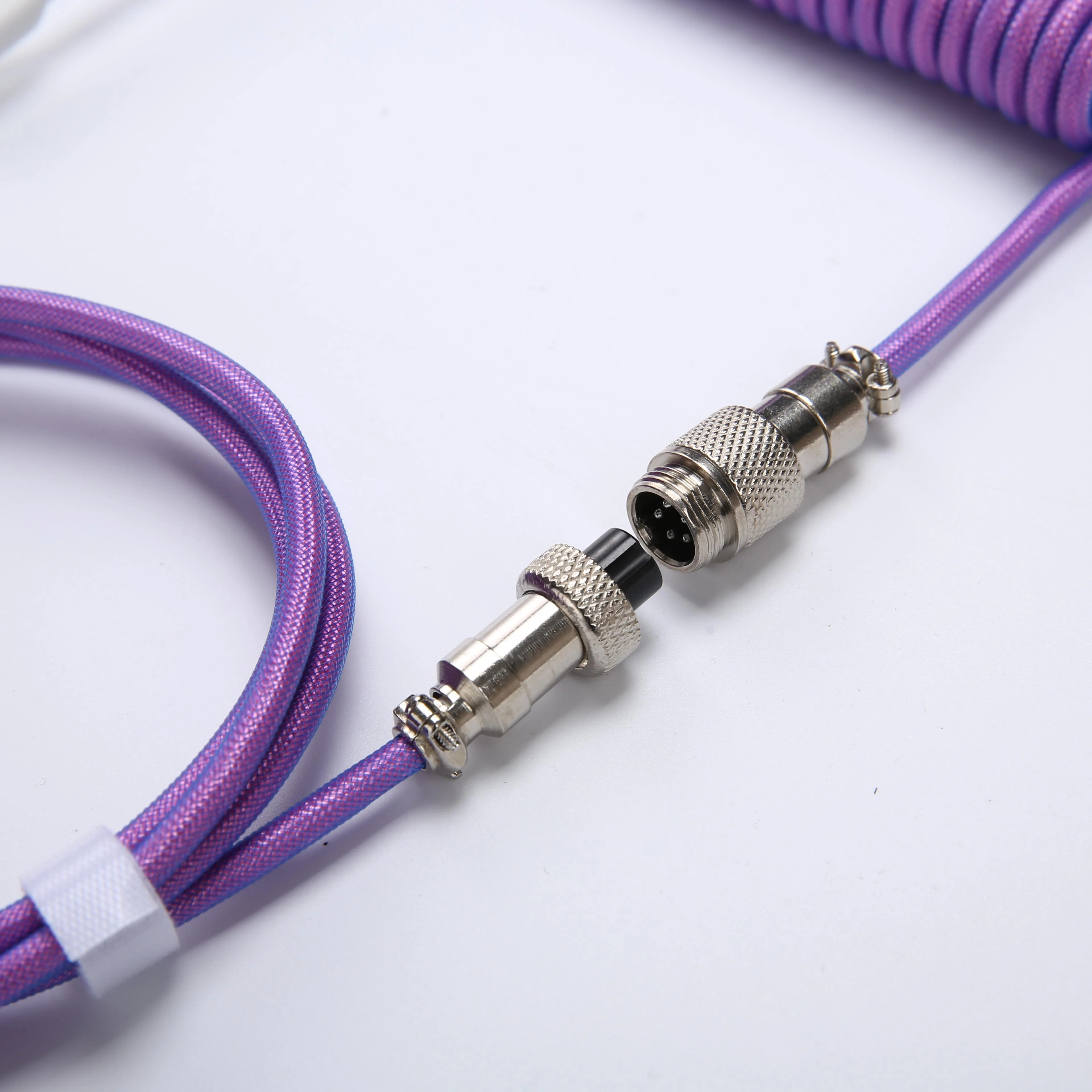 YUNZII Keynovo V3 Coiled Keyboard Cable with Aviator USB Cable for Type-C Mechanical Gaming Keyboard - Image 16