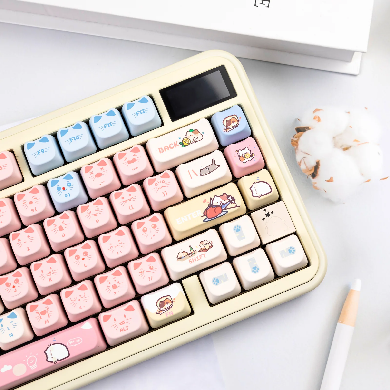 YUNZII Kitten MAO Profile Keycap Set - Image 3