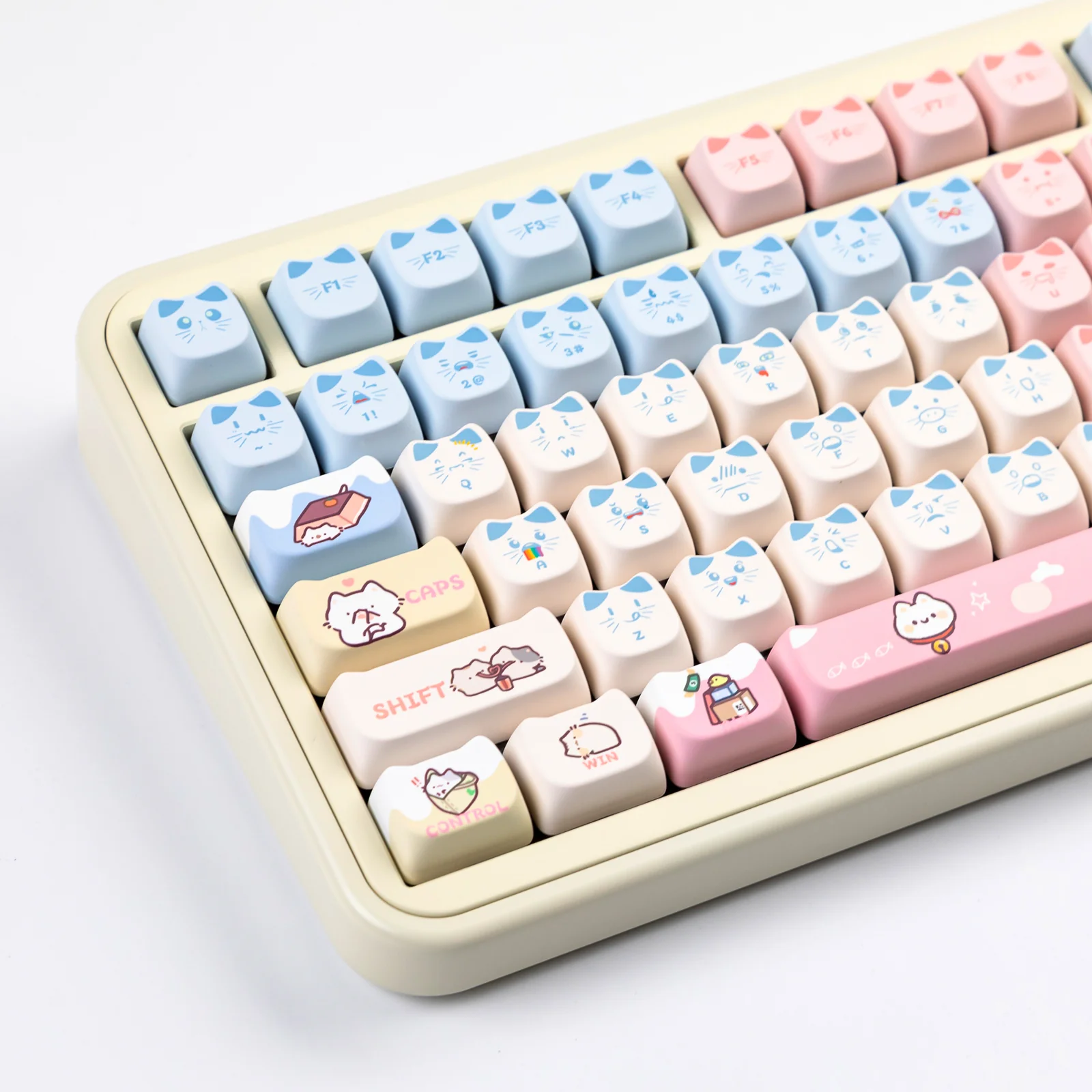 YUNZII Kitten MAO Profile Keycap Set - Image 4