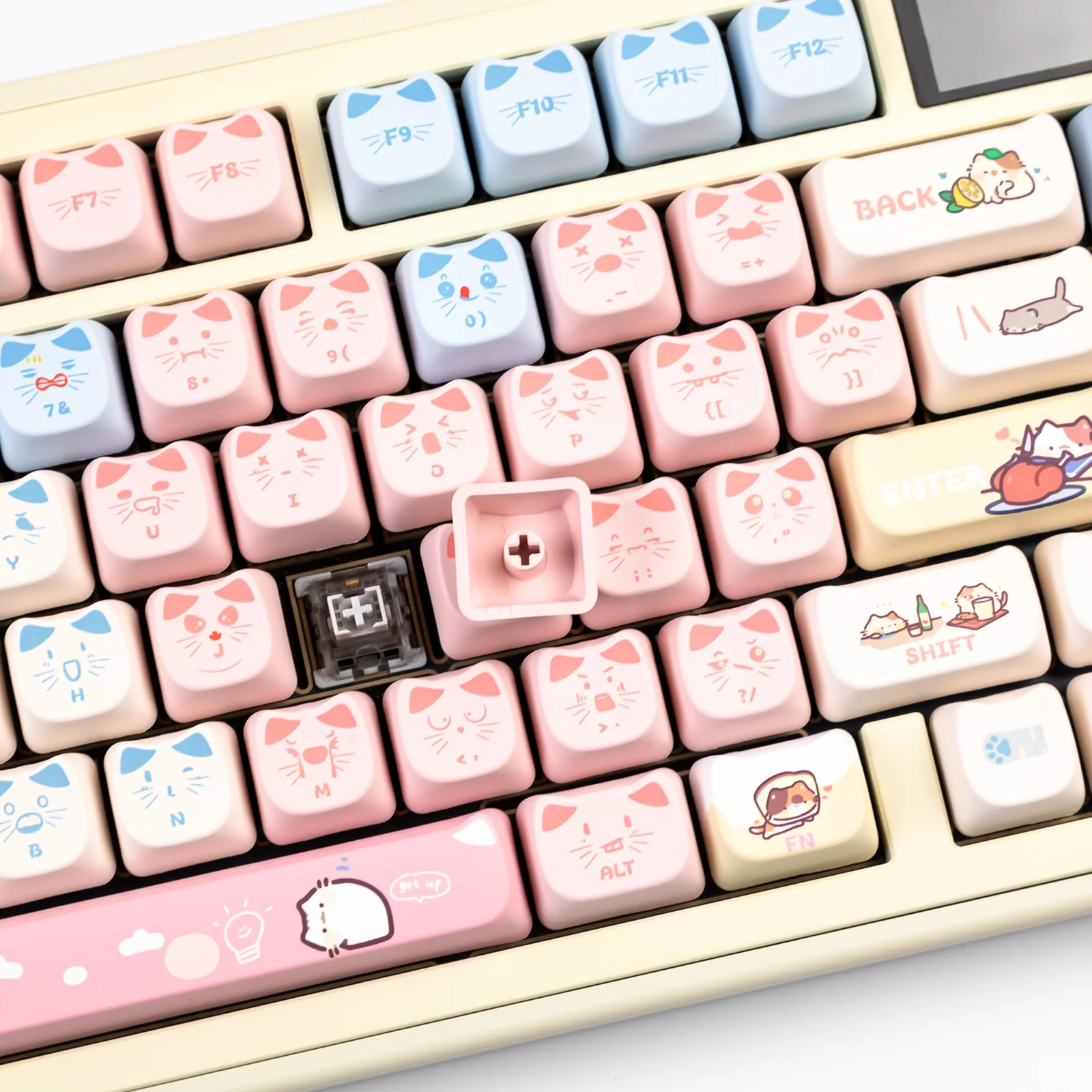 YUNZII Kitten MAO Profile Keycap Set - Image 7