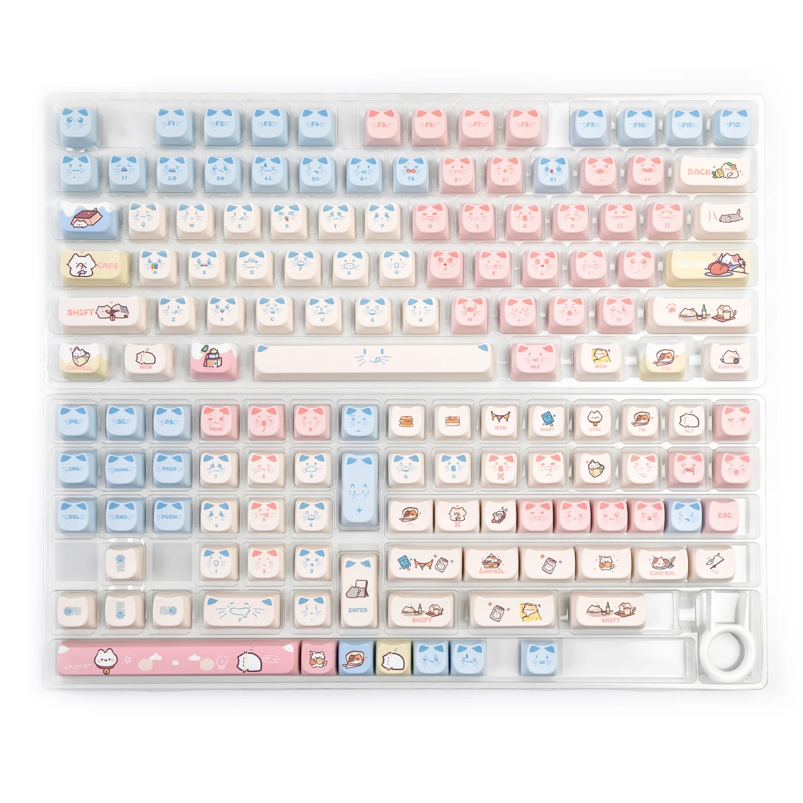 YUNZII Kitten MAO Profile Keycap Set - Image 8