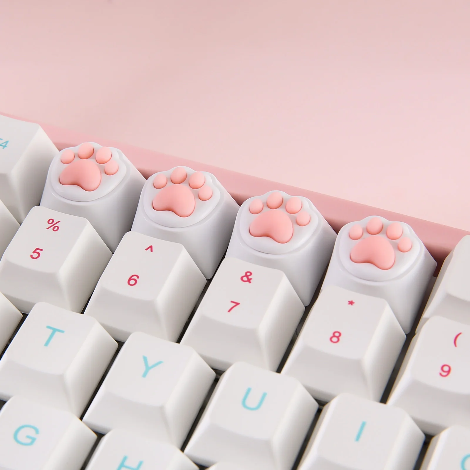 YUNZII Kitty&Corgi Silicone Artisan Keycaps - Image 8