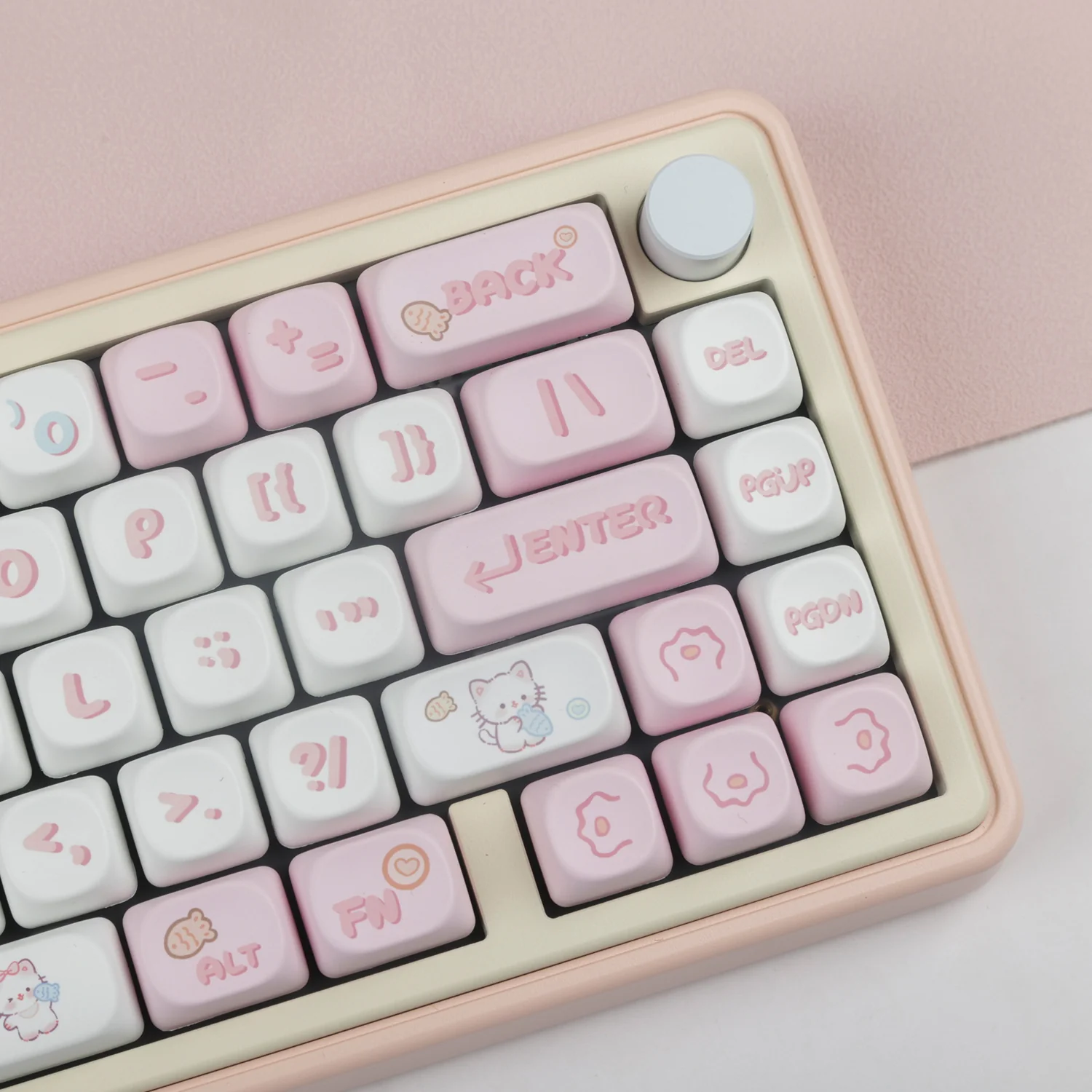 YUNZII Kitty Fish Keycap Set - Image 5