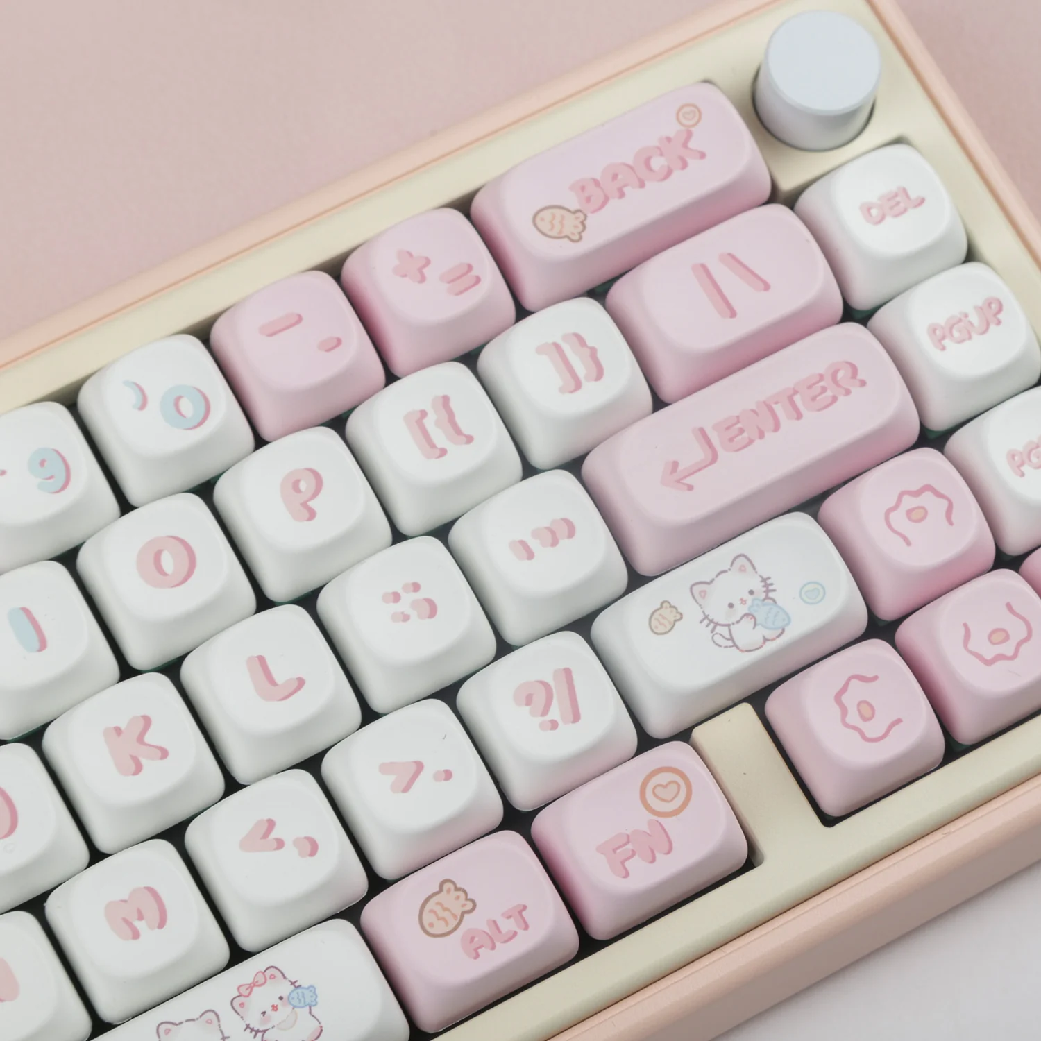 YUNZII Kitty Fish Keycap Set - Image 8