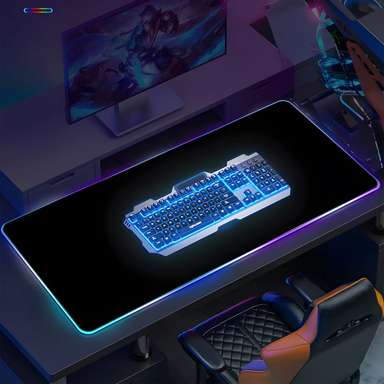 YUNZII LED Gaming Mouse Pad Desk Mat - Image 12