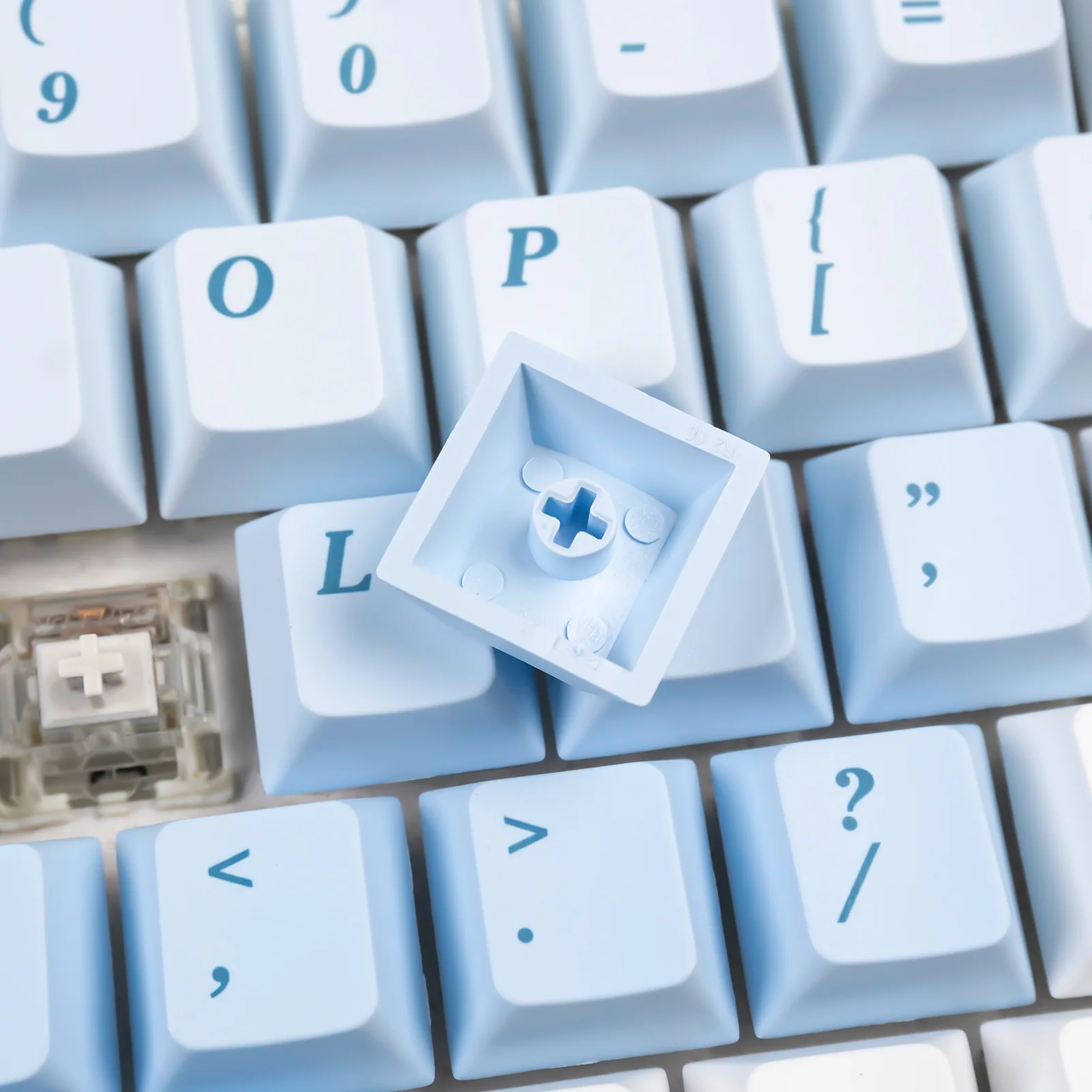 YUNZII Line Cat Cherry Profile Keycap Set - Image 3