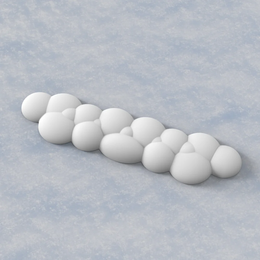 YUNZII Marshmallow Keyboard Wrist Rest - Image 10