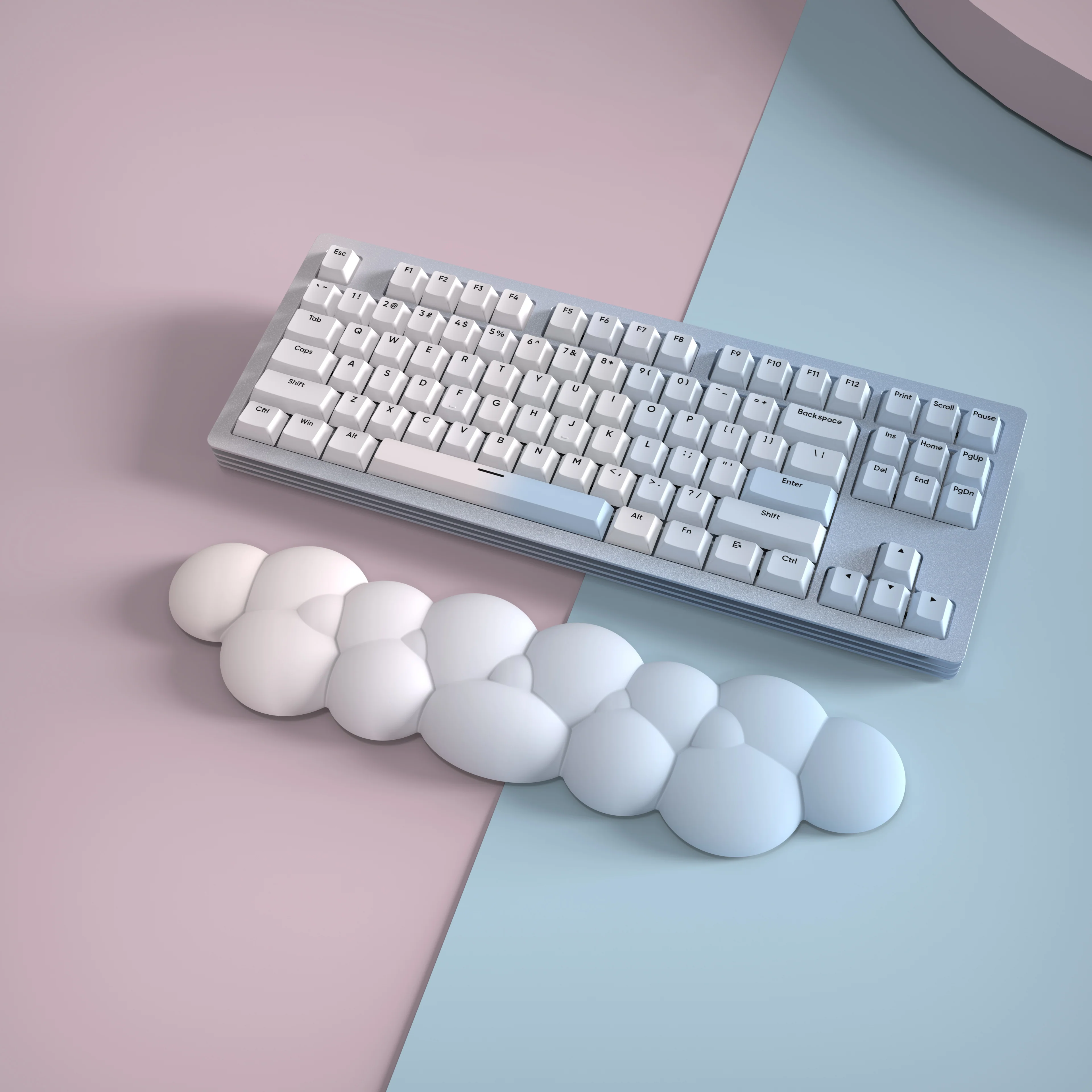 YUNZII Marshmallow Keyboard Wrist Rest - Image 9